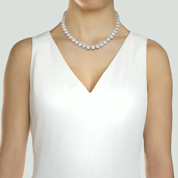 Tiffany and co on sale silver ball necklace